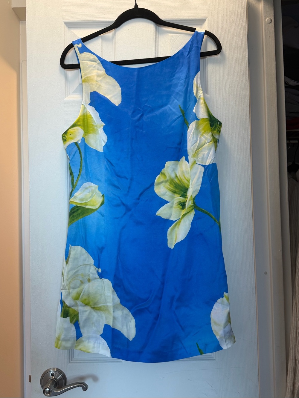 Amanda Uprichard Blue Hibiscus Romper - Picture 3 of 6